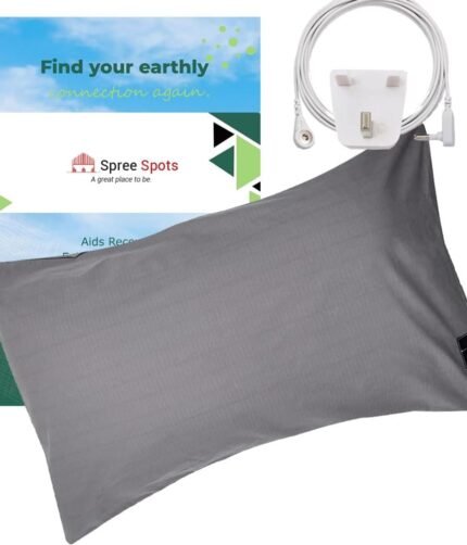 Earthing Grounding Pillowcase Gray with 5mCord